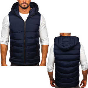Premium Quilted Puffer <b>Vest</b> Sleeveless Warm Jacket With Lightweight Comfort Durable Fabric And Custom Logo <b>Support</b> - Product Image 5