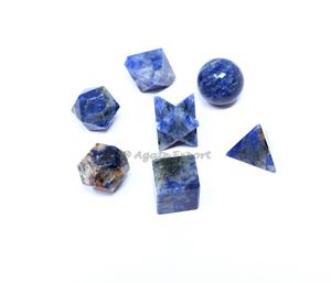 Tourmaline noire 5pcs Geometry Set: Meilleur vendeur Géométrie Set-Grossiste Agate Export Cristal Produit de guérison Fournisseur - Product Image 5