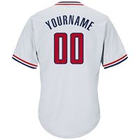 Maillot de baseball personnalisé blanc à col en V pour homme, sans manches, respirant, avec nom d'équipe imprimé, évacuation de l'humidité, polyester de haute qualité