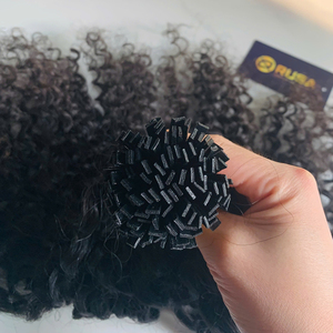 Extensiones de Cabello Virgen Vietnamita Rusa Hair Mini con Puntas Planas, Doble Trama a Máquina, Colores Personalizables, Paquete de 100g - Product Image 4