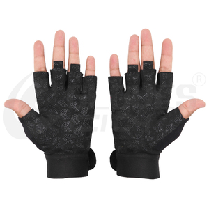 Gants de sport personnalisés 2026 mi-doigts légers, respirants et durables pour hommes et femmes avec grip antidérapant puissant - Product Image 2