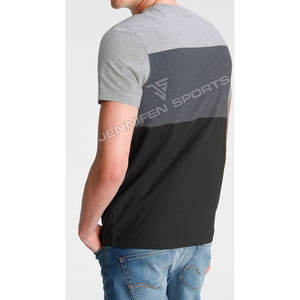Camiseta Deportiva de Verano para Hombre, Estampada, Multicolor, con Degradado de Colores, Transpirable, Ligera, de Secado Rápido, para Correr, Pádel, Tenis - Product Image 5