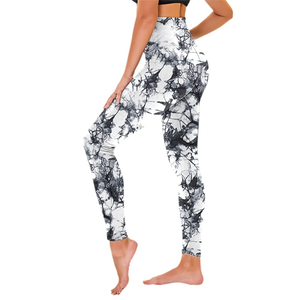 Heavy Fashion Printed Fitness Workout Yoga Set Sports Bra And Legging Set - Product Image 3
