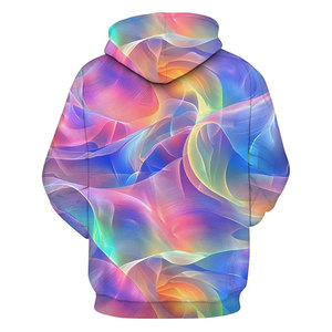 Sudaderas con Capucha Tie Dye Psicodélicas para Hombre y Mujer, Sudaderas con Diseño Gráfico Unisex, Sudaderas con Capucha de Diseño Novedoso y Moderno, Ropa Urbana para Festivales - Product Image 2