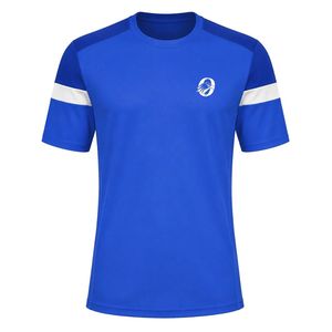 Maillot de rugby bleu roi pour femme, manches courtes, uniforme d'équipe sportive, tenue d'entraînement et de match, vêtements de sport d'extérieur - Product Image 1