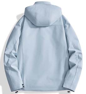 Veste de pluie imperméable unisexe pour l'extérieur, coupe-vent, softshell, veste de sport en polaire - Product Image 2