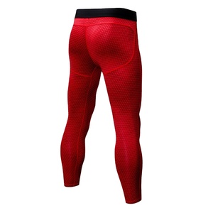 Custom Black Tight Compression Man Jogging Bottom Yoga Pants - Product Image 1