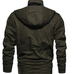Chaqueta Deportiva Softshell con Cremallera de Secado Rápido para Hombre, Talla Grande, Último Modelo, Manga Larga, Cálida, Impermeable - Product Image 5
