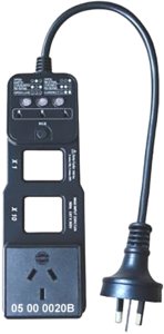 Divisor de Línea de Corriente Alterna con Enchufe y Pruebas RCD, Material ABS, Pantalla LED, CE LVD para Detección de Fallas en 3 Circuitos - Product Image 4