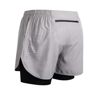 Men’s Quick Dry Compression Shorts in Bulk Modern Gym Wear Shorts with Dual <b>Layer</b> Design Breathable Running Shorts - Product Image 4