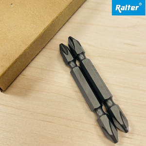 Promotional Offer! OEM Ralter Double-Ended PH2 65mm <b>Sandblasted</b> Phillips Screwdriver Bits Anti-Slip Texture Interchangeable - Product Image 3