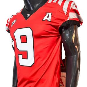 Camiseta de Fútbol Americano, Camiseta de Fanático, Sublimación, Bordado, Talla Grande, Fábrica Real, Fotos Reales, Fábrica de Pakistán 2026 - Product Image 1