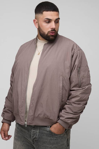 Veste bomber de baseball d'hiver pour homme, logo personnalisé sur le devant, 100% polyester satiné, coupe-vent, respirante, streetwear - Product Image 4