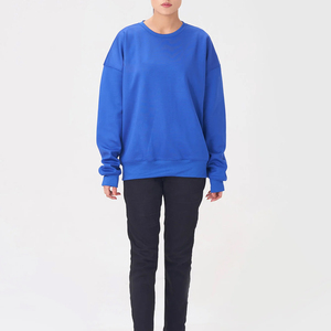 Sudadera Oversize para Mujer, Premium, de Algodón Grueso, Cuello Redondo, Manga Larga, Estilo Casual, Moda Urbana, Marca Privada - Product Image 3