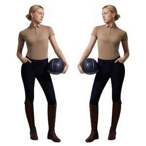 Uniforme Ecuestre Profesional SIDDIQUI HOSINEX, Ropa de Montar a Caballo, Spandex/Algodón/Poliéster, Ligero/Ecológico - Product Image 4