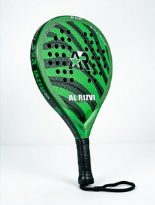 Raquette de padel d'entraînement de haute qualité, confortable, 100% fibre de verre, légère, noyau en EVA, écologique, forme ronde, personnalisable - Product Image 5