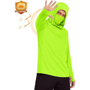 Sweat à capuche sport à manches longues pour homme, coupe classique, coton et polyester, pull-over pour la gym, l'entraînement, la course à pied, usage quotidien - Product Image 3