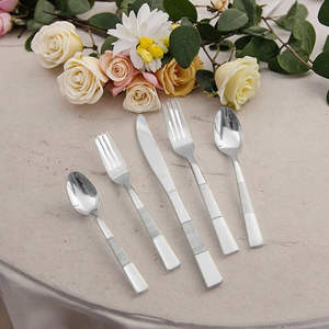 Ensemble de couverts en acier inoxydable en gros |   Vaisselle économique pour hôtels et exportation - Product Image 2