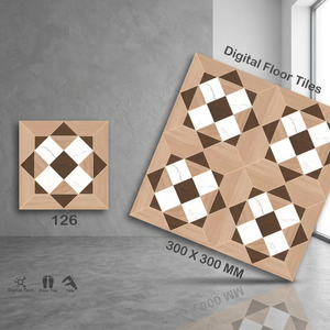 Carrelages de sol en porcelaine gris texturé 300x300mm pour l'extérieur et l'intérieur 30x30 cm et 12x12 Céramique vitrifiée pour salles de bains - Product Image 6