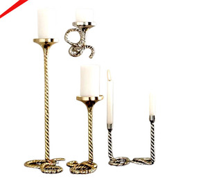 Best Selling Eco-friendly Iron <b>Hammered</b> Candle <b>Holder</b> Modern Design for Hotel Wedding Home Decor Tableware - Product Image 1