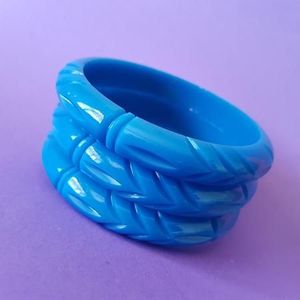 Trendy H a CRAFT Classic Resin <b>Bangles</b>-Elegant Unique Modern & Contemporary Designs for Women's Daily Wear & Gift - Product Image 1