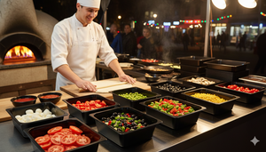 Food Grade Polypropylene GN Pan 1/2 1/4 1/8 Freezer Safe Container for Food Preparation and Storage for buffets Event Catering - Product Image 4