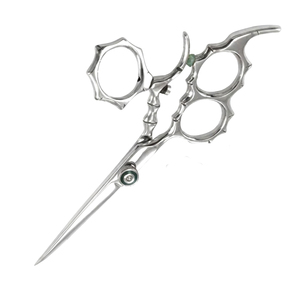 Ciseaux de coiffure professionnels de haute qualité en acier inoxydable, ciseaux de barbier, logo personnalisé, fabrication OEM au Pakistan - Product Image 4