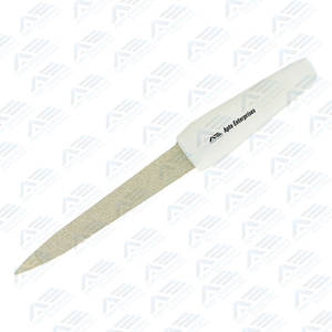 Lime à ongles droite en métal en acier inoxydable en gros en acier inoxydable lime à ongles manucure pédicure outil en acier inoxydable lime à ongles - Product Image 2