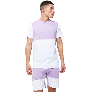 ผู้ผลิต OEM ชุดเซ็ต 2 ชิ้น เสื้อสเวตเชิ้ตและกางเกงขาสั้นผู้ชาย ผ้าสแปนเด็กซ์/คอตตอน คุณภาพสูง สวมใส่สบาย ระบายอากาศได้ดี แห้งเร็ว ทรงบ็อกซี่ - Product Image 3