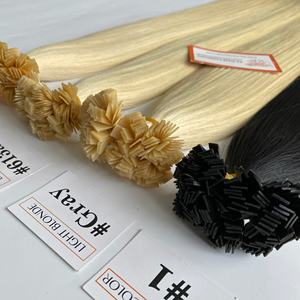 Extensions de cheveux Platinum Flat Tip Paquets alignés sur les cuticules 100% Extensions de cheveux humains vierges vietnamiens - Product Image 4
