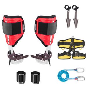Set di Ramponi per Arrampicata su Alberi Durevoli con Capacità di Carico di 350 Libbre, Cinghie Regolabili in Altezza, Accessorio per Attrezzatura da Arrampicata - Product Image 1