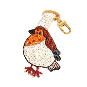 Porte-clés personnalisé coccinelles avec broderie de perles Porte-clés de luxe à nos côtés Cadeaux de jour pour la fête des mères Porte-clés pour sacs Charme de l'Inde - Product Image 5