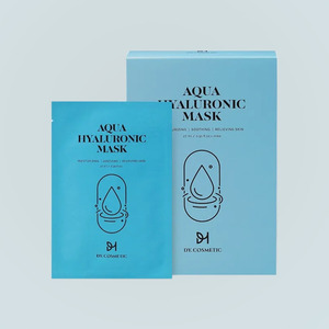 Masque visage coréen K-Beauty Nature Focus Aqua Hyalruronik, fabriqué en Corée, 27 ml, masque en feuille à l'acide hyaluronique - Product Image 3