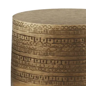 Jarrón de Cerámica Tradicional Redondo de 38.1 cm de Diámetro y 50.8 cm de Altura, Duradero, Decoración para el Hogar, Sala de Estar Interior - Product Image 3