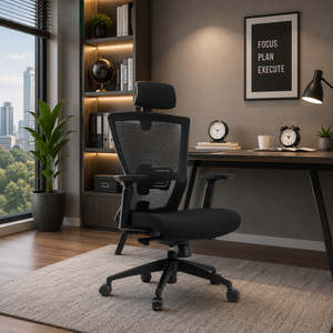 OEM Lift Chair Office Gaming Chair Modern Design Breathable <b>Mesh</b> Fabric <b>Power</b> Adjustable Height Lumbar Support Long Hours 3D - Product Image 1