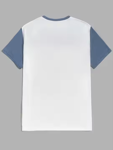 Wholesales Summer 100% Cotton T-<b>Shirt</b> With Front <b>Pocket</b> Breathable Men's T-<b>Shirts</b> - Product Image 3