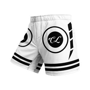 Pantalones cortos de MMA para hombre, con estampado, cintura elástica, para entrenamiento en gimnasio, kickboxing, ligeros, de secado rápido, coloridos, para artes marciales mixtas. - Product Image 4