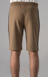 Shorts de plage tricotés tendance pour hommes, imprimé camouflage, taille élastique, décontractés, pour l'été, style numérique. - Product Image 6