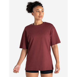T-shirt court pour femme, 100% coton, respirant, écologique, séchage rapide, anti-boulochage, idéal pour la gym, personnalisable avec logo – Nouvelle collection été, vente flash - Product Image 4