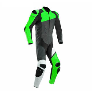 Traje de Carreras de Motocicleta Alpinestar de Una Pieza, Traje de Cuero Vacuno para Motociclistas con Diseño Personalizado - Product Image 1