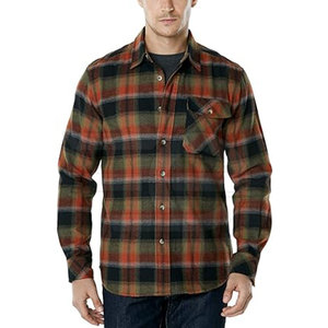 เสื้อเชิ้ตผ้าแฟลนเนลผู้ชาย แขนยาว ผ้าฝ้ายนุ่ม สวมใส่สบาย ลายสก็อต ติดกระดุม เหมาะสำหรับใส่ทำงานกลางแจ้ง ทันสมัย - Product Image 6
