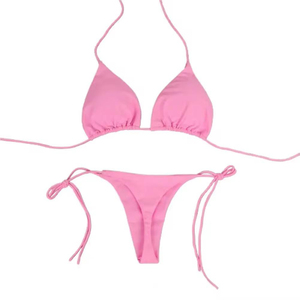 Nuevo Bikini de Mujer de la Mejor Calidad, Diseño a Cuadros, Retro, Dos Piezas, Traje de Baño Clásico a Cuadros, Venta en Línea - Product Image 1