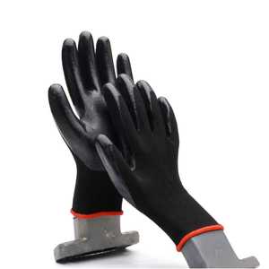Gants de travail en tricot avec écran tactile ESD, revêtement PU, sans DMF, pour la sécurité sportive, la construction, l'industrie et la protection électrique. - Product Image 3