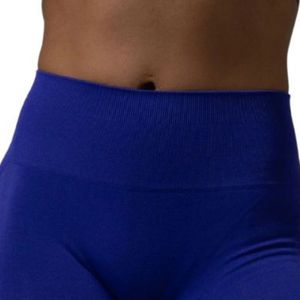 Shorts Deportivos de Cintura Alta para Mujer, Color Azul Rey, Sin Costuras, Suaves y Elásticos, para Entrenamiento, Fitness, Ropa Deportiva de Alto Rendimiento - Product Image 6