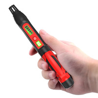 Detektor Kebocoran Gas Mudah Terbakar Tipe Pena Genggam 50-1000PPM dengan Layar Berlampu, Tampilan Batang Analog & Alarm Suara/Visual (OEM)