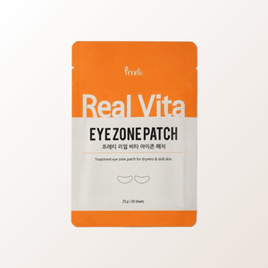 anti wrinkle eye mask Prreti Real Vita Eye Zone Patch 30 Sheets under eye mask korean eye mask hydrating eye mask eye skin mask - Product Image 1