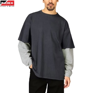 เสื้อยืดสองชั้นสไตล์สปอร์ต น้ำหนักเบา ระบายอากาศได้ดี ผ้าสวมใส่สบาย สำหรับผู้ชายและผู้หญิง ใส่ลำลอง ใส่ออกกำลังกาย ใส่ได้ทุกวัน ทรงทันสมัย - Product Image 1