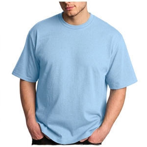 T-shirts pour hommes en coton 100% écologiques, manches courtes, entièrement personnalisables, anti-UV et respirants, vente en gros pour adultes - Product Image 1