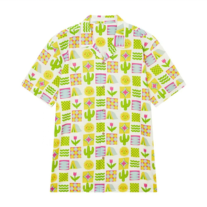 Factory Direct Sale Vacation Wholesale Mens Hawaiian <b>Shirts</b> Custom Printed Cotton <b>Button</b> Down <b>Shirts</b> - Product Image 3