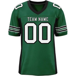 Jersey de Fútbol Americano Premium, Mezcla de Spandex, Transferencia Térmica, Diseño de Color Personalizado, Proveedor, Ropa Transpirable - Product Image 1